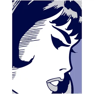 KOMAR Wandbild zur Dekoration im Kinderzimmer, Wandgestaltung, Bild »Agent Black Widow« - Größe: 40 x 50 cm - Marvel,