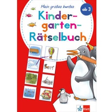 Klett Mein großes buntes Kindergarten-Rätselbuch