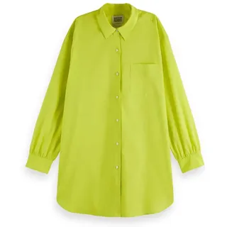 Scotch & Soda U9b00628t Oversized Langarmhemd - Citrus Yellow - 36