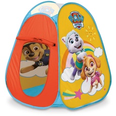 Mondo Toys – Paw Patrol Pop-Up Tent – Spielzelt für Jungen und Mädchen – einfach zu montieren, leicht zu öffnen, inklusive Tragetasche – 28388