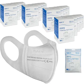 tectake Staubschutzmasken 1000er Set, EN 149:2001+A1:2009,weiß , Weiß , Textil , 0.1x14x18 cm , Freizeit & Co, Wellness & Gesundheit, Körperpflege