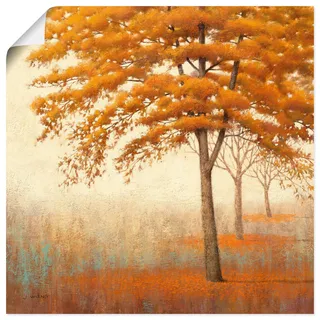 Artland Wandbild »Herbst Baum I«, Bäume, (1 St.), als Leinwandbild, Poster in verschied. Größen, orange