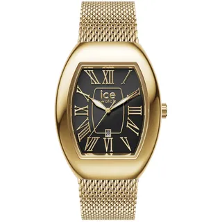 ICE-Watch - Dome Metal mesh Black GD - Gold Damenuhr mit Edelstahluhr Armband - 024486 (Small)