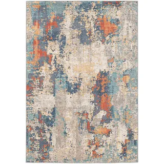 Pergamon In- UND Outdoor Designer Teppich Lagos Vintage , Grau , Textil , 80x150 cm , Teppiche und Böden, Teppiche, Outdoorteppiche