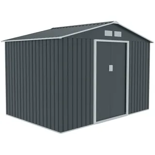 HATTORO Gerätehaus S200 1,91 x 2,77 m Grau