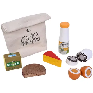 Tanner Kaufladen Zubehör Picknick Set im Baumwollsäckchen,