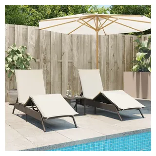vidaXL Sonnenliege 58 x 0 x 85 cm Braun