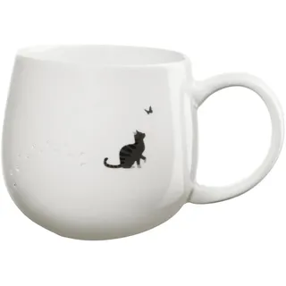 ASA magu Henkelbecher Cat weiß 0,4l