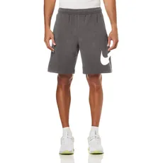 Nike Herren M NSW Club Short BB GX Sport, Charcoal Heathr/White/(White), XL-T