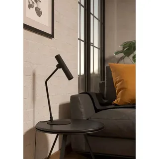 EGLO Tischleuchte "ALMUDAINA Tischlampe, Stahl, IP20, Schreibtischlampe, Bürolampe, Lampe" LED-Modul 1 Stk. Warmweiß Tischleuchte, H 49,5 cm, schwarz, 1X5W inkl., schwarz