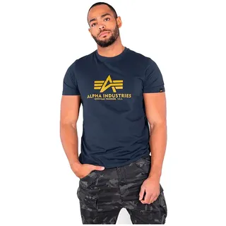 Alpha Industries Basic T-Shirt für Herren New Navy