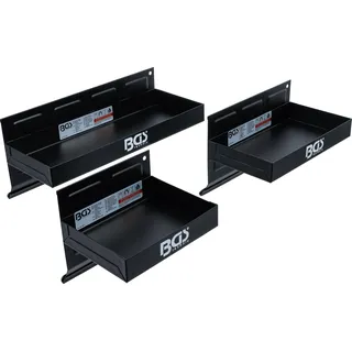 BGS Magnet-Ablagen-Satz 150 / 210 / 310 mm 3-tlg.