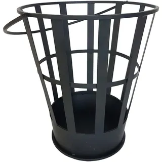 Esschert Design Feuerkorb FF466, schwarz, 40 x 35 x 37 cm