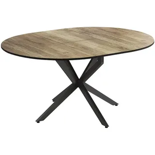 Vicco Loyd Ø 120 cm schwarz