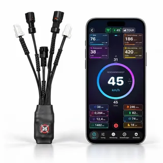 RedPed 3 für PW-X3 PW-S2 E-Bike Tuning mit App Haibike Yamaha eBike