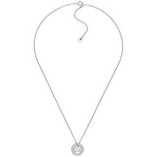 Michael Kors Premium Damen Halskette aus Messing in Silberton, MKJ8546040