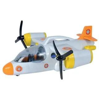 Simba Feuerwehrmann Sam Rettungsflugzeug, 109252615038, +3 Jahre, 42 cm, mit Startfunktion, mit Licht und Sound, Seilwinde, Heckklappe