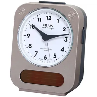 Filius 0543-18 Funk-Solar-Wecker Braun