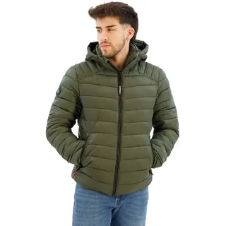 Superdry Fuji Sport Padded Jacke Army Khaki S