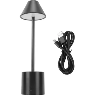 LED-Tischlampe,LED-Tischlampe aus Metall,LED-Tischleuchte aus Metall,Dimmbare LED-Tischleuchte,Wiederaufladbare Schreibtischlampe,Kabellose Nachttischlampe