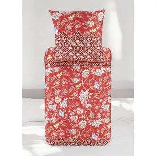 BASSETTI Vicenza Rot R1 Größe 135x200 cm 80x80 cm)