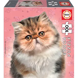 EDUCA Persische Katze Puzzle 100 Teile