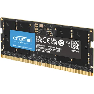 Crucial RAM 8GB DDR5 5200MHz (oder 4800MHz) Laptop Arbeitsspeicher CT8G52C42S5