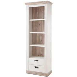 furn.design Regalschrank Standregal 71 x 201 x 37 cm Weiß