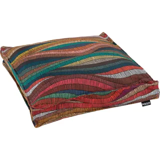 Stuhlkissen H.O.C.K. "Peggy", bunt (bunt, paisleymuster), B:40cm H:5cm L:40cm, Polyacryl, Dekokissen_Sitzkissen_Kissenhüllen, Stuhlkissen, Outdoor geeignet