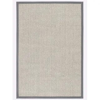 Teppich HEINE HOME Gr. 2, grau, B:70cm H:10mm L:130cm, Sisal, Wolle, Teppiche, Teppich