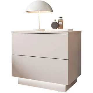 lookway Nachtschrank Lina Kaschmir II 55 x 50 x 37 cm Beige
