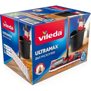 Vileda Wischmopp Ultramax Rot/Schwarz 3 St.