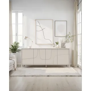 OTTO home Sideboard 205 x 84 x 40 cm Beige