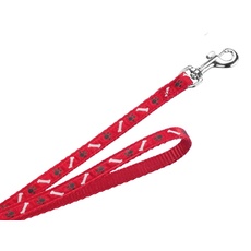 Nobby Leine Mini, rot L: 120 cm, B: 10 mm, 1 Stück