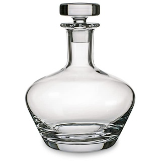 Villeroy & Boch Villeroy - Boch Scotch Whisky Karaffe No. 3 Kristallglas Dekanter mit Glasstopfen zum Servieren und Aufbewahren von Branntweinen, 1000 ml