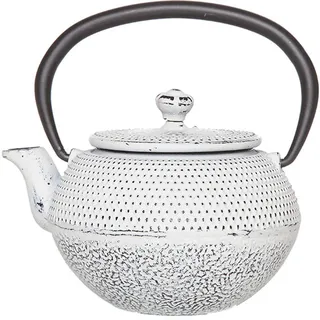 COSY TRENDY 9440664 Takara Cream Teekanne Gusseisen weiß 0,35 l