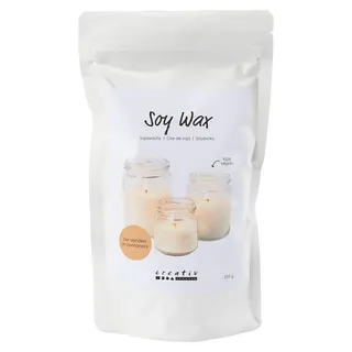 Creativ Company CC Sojawachs für Kerzen in Gläsern 250gr Creme - Creme