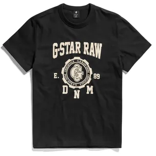 G-Star RAW Herren Collegic T-Shirt, Schwarz (dk Black D24447-D593-6484), M