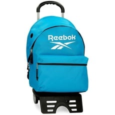 Reebok Boston Schulrucksack mit Trolley, Blau, 31 x 44 x 17,5 cm, Polyester, 23,87 l von Joumma Bags, blau, Schulrucksack mit Trolley