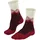Wandersocken Damen 1 Paar Rot 37-38