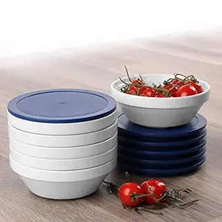 Stapelschale 0,45 l mit Deckel Set 12-tlg. (**)