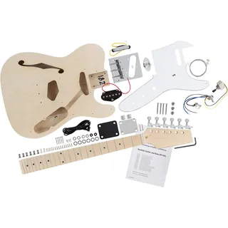 Rocktile E-Gitarren Bausatz Hollowbody TL-Style,