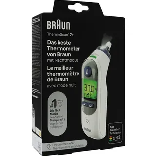 Braun ThermoScan 7+ Infrarot-Ohr-Thermometer