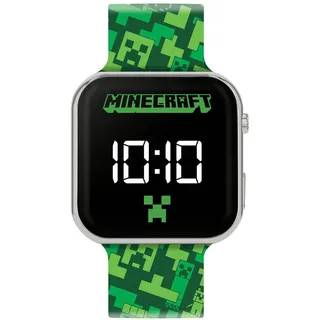 Minecraft Lässige Armbanduhr MIN4273  Unisize grün