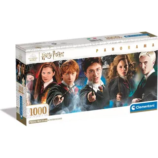 Clementoni GmbH Puzzle Panorama Harry Potter Compact - Harry Potter 1000 Teile