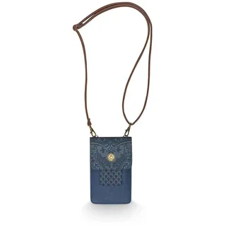Pip Studio Phone Bag Kyoto Festival Farbe Denim Blue Größe 11x18x1cm AL - Dunkelblau