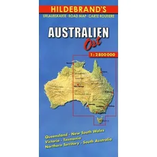 Australien Ost 1 : 2 800 000. Hildebrand's Urlaubskarte