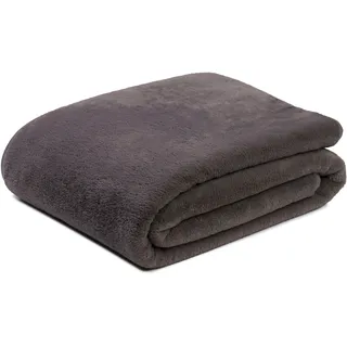Gözze Wohndecke »Merino Wendewohndecke« kuschelig weich, grau