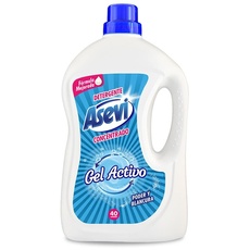 Asevi 23660 Active Gel Waschmittel, 42 Wäschen, Weiß
