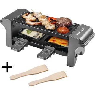 Raclettegrill für 2 personen, 350 w - Bestron AGR102 TG - Grau